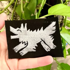 Large Custom <b>Personalised</b> Alphabet 3D Cool Embroidered Badges Patches for Embroidery Wholesale - Product Image 1