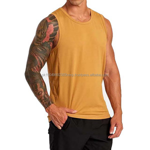 Custom Training Exercise Fitness Comfortable Body Shaper Shaperwear Breathable Men <b>Vest</b> Unisex Ribbed tank <b>Top</b> - Product Image 1