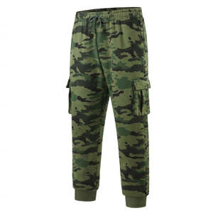Ensemble 2 pièces pour homme, motif camouflage, streetwear printemps-automne, survêtement de sport pour homme, sweat-shirt et pantalon - Product Image 4
