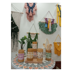 <b>Bamboo</b> Cup With Mother of Pearl Elegant <b>Bamboo</b> Shell Inlaid Cup for Home Entertaining and Display from Vietnam - Product Image 2