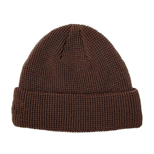 Stylish Neutral Taupe Knit Cuffed <b>Beanie</b> Soft Thermal Winter Skull Cap <b>Hat</b> for <b>Men</b> and Women Versatile Outdoor Accessories - Product Image 4