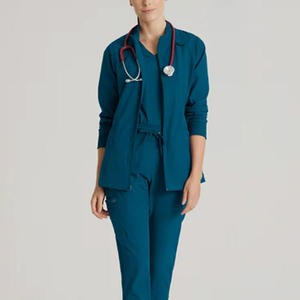 Wholesale Nurse Hospital Uniform Women <b>Scrubs</b> Jacket <b>Tops</b> Practical Nursing Pants Hospital Uniform Coolest <b>Scrub</b> Kit - Product Image 6
