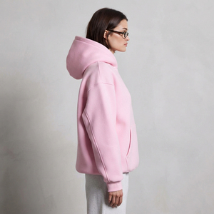 Manufacturing Premium Cotton Fleece Women <b>Oversize</b> Hoodie <b>Vintage</b> Style Comfortable Loose Fit Breathable Hooded <b>Sweatshirt</b> - Product Image 3