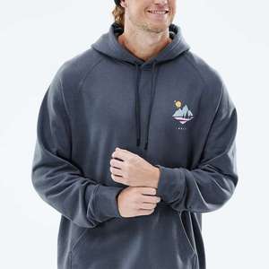 Custom Logo Heavyweight Fleece Ski Hoodie Men's <b>Waterproof</b> Snowboard Pullover Thermal Winter Outdoor Sport Mountain Sweatshirt - Product Image 3