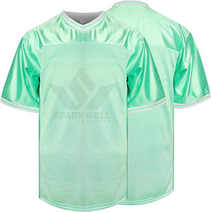 Camiseta de Fútbol Unisex con Cuello en V, Manga Corta, 100% Poliéster, Absorbe la Humedad, Transpirable, de Secado Rápido, Ropa Deportiva para Adultos - Product Image 6