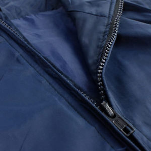 Uniforme de baseball américain personnalisable pour hommes, veste varsity doublée en polaire pour l'hiver, haut décontracté imprimé et brodé avec fermeture éclair et boutons - Product Image 3