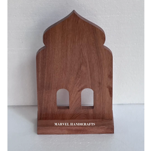 Adorno de Mesa Arquitectónico Islámico Hecho a Mano de Madera, Centro de Mesa para Decoración de Fiestas de Ramadán y Eid Mubarak - Product Image 2