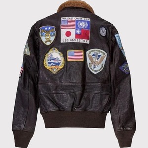 Chaqueta G-1 auténtica de la película TOP GUN - Product Image 3