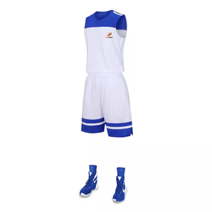 Tenue d'équipe de haute qualité, ensemble uniforme de basketball 100 % polyester, unisexe, sur mesure, vente en gros, grandes tailles, vêtements de sport, uniformes de basketball - Product Image 5