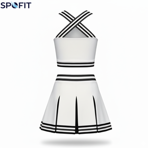 Hot Sale Custom Made <b>Light</b> Weight Cheerleading Uniform Performance Wear Set Style Uniform Custom Cheerleading Uniform - Product Image 3
