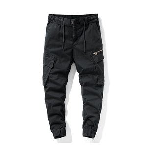 Pantalones Cargo Casuales Ligeros para Hombre 2026 al por Mayor, con Etiqueta Personalizada, de Cintura Alta, para Correr, con 6 Bolsillos y Cordón Ajustable, Cómodos - Product Image 2