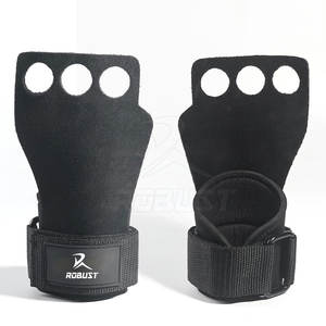 Sangles de musculation respirantes en cuir de vachette pour exercices de musculation et levée de poids - Product Image 6