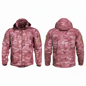 OEM ODM Comfortable Customized Embroidery Waterproof Winter Jacket Custom Camouflage Hooded Windproof Outdoor Warm <b>Coat</b> - Product Image 6