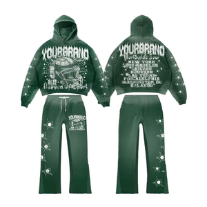 Sudadera Informal Personalizada Unisex con Estampado Digital, Sudadera con Capucha y Bordado de Diseñador, 100% Algodón Transpirable, Diseño Sólido para Invierno - Product Image 1