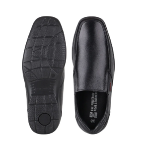 Zapatos de Vestir Negros Ejecutivos para Hombre, Calzado de Oficina Refinado, Diseño Clásico con Cordones, Elegante Ropa Formal - Product Image 4