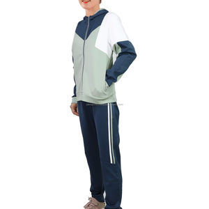 Conjuntos Deportivos de Alta Calidad para Mujer con Cremallera, Ropa Deportiva Cómoda de Poliéster, Conjunto de 2 Piezas, Conjuntos Deportivos al por Mayor para Correr - Product Image 2