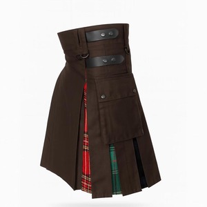 Nouveaux kilts en polyester/coton de haute qualité, design de logo personnalisé à la mode, vente en gros, prix de gros, design personnalisé - Product Image 6