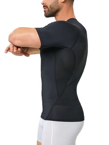 Custom Wholesale <b>Men</b>’s Muscle <b>Compression</b> T-<b>Shirt</b> – Quick Dry Short Sleeve Athletic Fitness Gym <b>Shirt</b> - Product Image 3