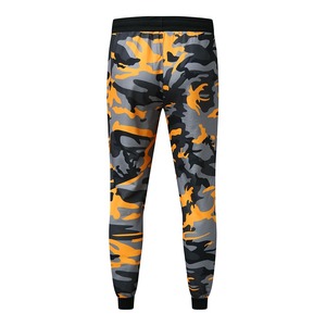 Custom Men's Camo Track Pants High Street <b>Slim</b> Fit Camouflage <b>Joggers</b> Elastic Waist Drawstring Sweatpants Casual Fitness Trouser - Product Image 6