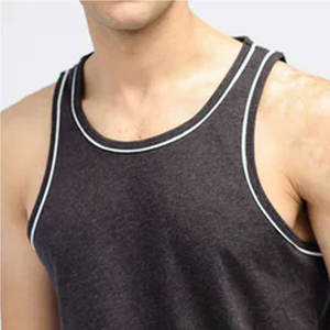 Camiseta sin Mangas de Hombre de Alta Calidad, 100% Algodón Tejido, Nuevo Diseño, Informal, para Gimnasio, Transpirable, de Secado Rápido, Ecológica, Corte Regular - Product Image 5