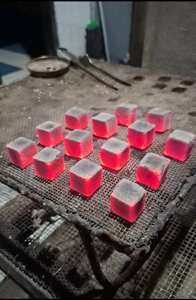 Charbon de bois hexagonal en vrac, fabriqué à la machine, pour barbecue, en sciure naturelle, longue durée de combustion, chaleur propre, pour chicha et narguilé - Product Image 2