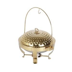 Fournitures de restaurants plat à friture en argent avec support de base en fil métallique facile à transporter de qualité supérieure pour les fêtes et les événements - Product Image 5