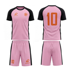 High Performance Football Kit Neon Green <b>Soccer</b> Uniform Set with Quick Dry Features - Product Image 2