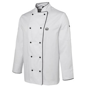 ชุดสครับสีขาวแบบยาวสำหรับมืออาชีพ ชุดแพทย์ พยาบาล ผ้าทออเนกประสงค์ มีกระเป๋าหลายช่อง เหมาะสำหรับงานในโรงพยาบาล ห้องปฏิบัติการ และอุตสาหกรรม - Product Image 2