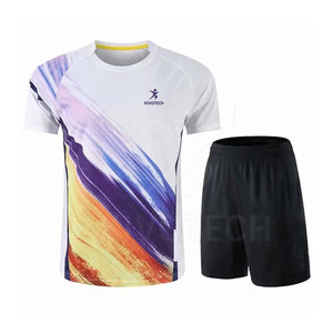 Tenue de volley-ball pour homme, prix usine Kivotech, en stock, personnalisable, ensemble d'uniformes sportifs pour adultes - Product Image 1