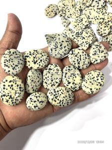 Jaspe Dálmata Natural, Gema Suelta en Cabujón, Formas Mixtas, Cambio de Color, para Joyería, Tamaño Personalizado - Product Image 3