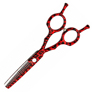 Wholesale New Print 6'' Hair Thinning Shears Stainless Steel Hair Salon Shears Right <b>Handed</b> Barber Salon Use Durable Hair Tools - Product Image 6
