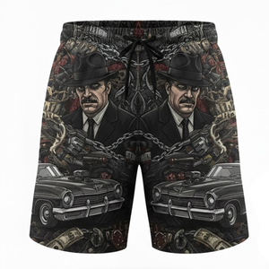 Pantalones Cortos Deportivos para Hombre, Talla Grande, Sublimados, Transpirables, de Primera Calidad, 2026, Precio al por Mayor, Personalizables, OEM - Product Image 5