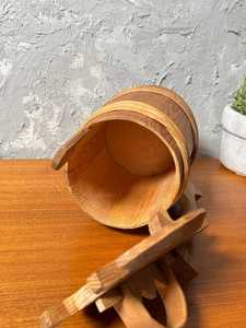 Mug à vin en bois naturel avec poignée et couvercle, qualité supérieure, produit en bois fait main poli, tasse la plus vendue à prix avantageux - Product Image 6