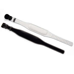 เข็มขัดยกน้ำหนักหนังแท้แบบกำหนดเองพร้อมโลโก้ขายส่ง - Product Image 1