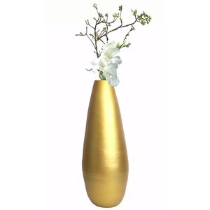 Contenedor de Flores de Acero de Lujo, Accesorio Decorativo Floral para Recepción de Oficina, Estilo Contemporáneo, Hecho a Mano - Product Image 2