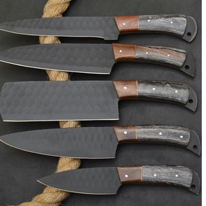 Juego de Cuchillos de Cocina Modernos con Mangos Ergonómicos para la Cocina Diaria y Tareas de Corte de Alimentos, Cuchillos Profesionales de Cocina - Product Image 2