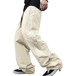 OEM Custom Men's Oversized Cargo <b>Pants</b> Baggy Streetwear Multi Pocket Printing Embroidery Factory - Product Image 1