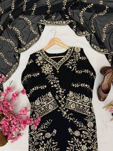 Ready to Buy in Cheap Price Palazzo Suit Enhance the Beauty of Your Wardrobe with This Newly Launched <b>Kurti</b> & Palazzo Set - Product Image 3