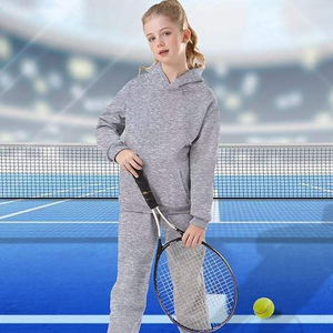 High Quality Autumn Printed Full Zip Breathable Cotton Unisex Kids Gym Set Jogger Training Set - Product Image 4