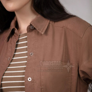 Conjunto Casual de Primavera/Verano para Mujer, Color Sólido, con Logotipo Personalizado, Conjunto de 2 Piezas, Largo, en Oferta - Product Image 6