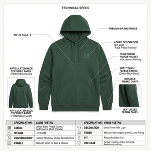 Sudadera con Capucha Estilo Boxy para Hombre, con Logotipo Personalizado OEM, 420 Gramos, Algodón y Poliéster, Ropa Deportiva Informal para Gimnasio y Uso Diario - Product Image 5