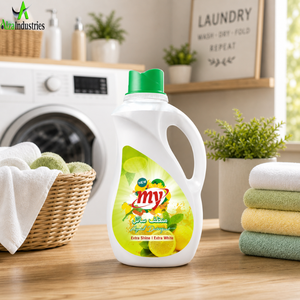 Detergente Líquido para Ropa Lemon Power Gel |   Limpiador de Telas Ultra Blanco de Alta Espuma |   Lavado Semiautomático OEM Marca Privada a Granel - Product Image 2