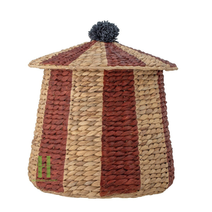 Top vente tenture murale rotin fleur panier écologique rotin panier OEM mur panier bas quantité minimale de commande du Vietnam fabrication HNH artisanat - Product Image 6