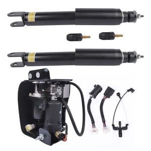 Pair Rear Shock Absorbers for Cadillac Escalade Chevrolet Suburban Tahoe GMC Yukon 5.3L 6.2L V8 2015 Includes Air Compressor - Product Image 1