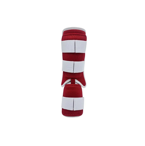 Espinilleras Profesionales Personalizadas para Béisbol y Sóftbol para Hombre - Espinilleras Ligeras y Transpirables de Poliéster y Algodón con Cierre de Gancho y Bucle - Product Image 2
