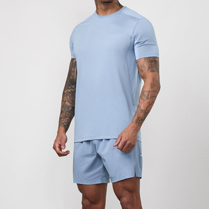 Camiseta deportiva de manga corta de secado rápido, corte regular, informal, de verano, para hombre, OEM, personalizada con logotipo. - Product Image 5