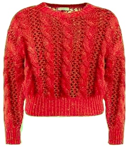 Jersey personalizado de alta calidad para mujer, suéter grueso, rompevientos, suéteres de lana de colores sólidos - Product Image 3