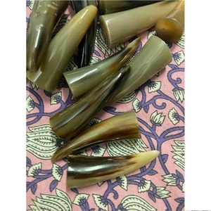 Puntas de Cuerno de Vaca Auténticas de Alta Calidad, Ecológicas, Pulimentadas, Material Orgánico, Decoración Europea para Bodas, Regalo Artístico - Product Image 4