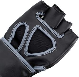 Gants de MMA personnalisés de haute qualité Gants de grappin de combat lestés dans toutes les couleurs Produit vierge uni pour la protection des équipements de boxe - Product Image 5