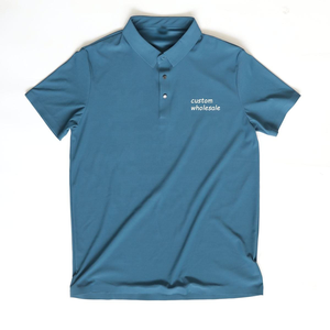 เสื้อโปโลผู้ชายแขนสั้นผ้าฝ้ายลำลอง - Product Image 2